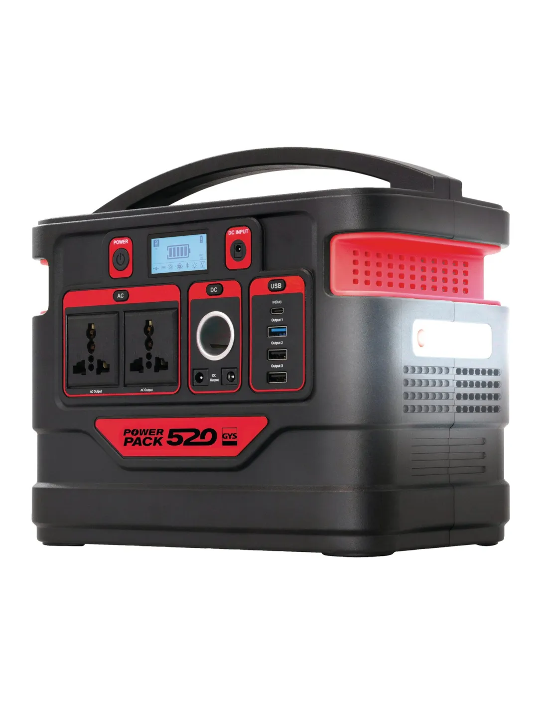 batterie lith portable batterie lithium power pack 520 - gys