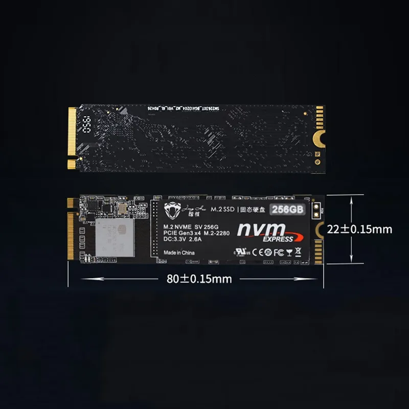 SSD PCIe NVMe 1TB Haute Vitesse Pour PC Portable