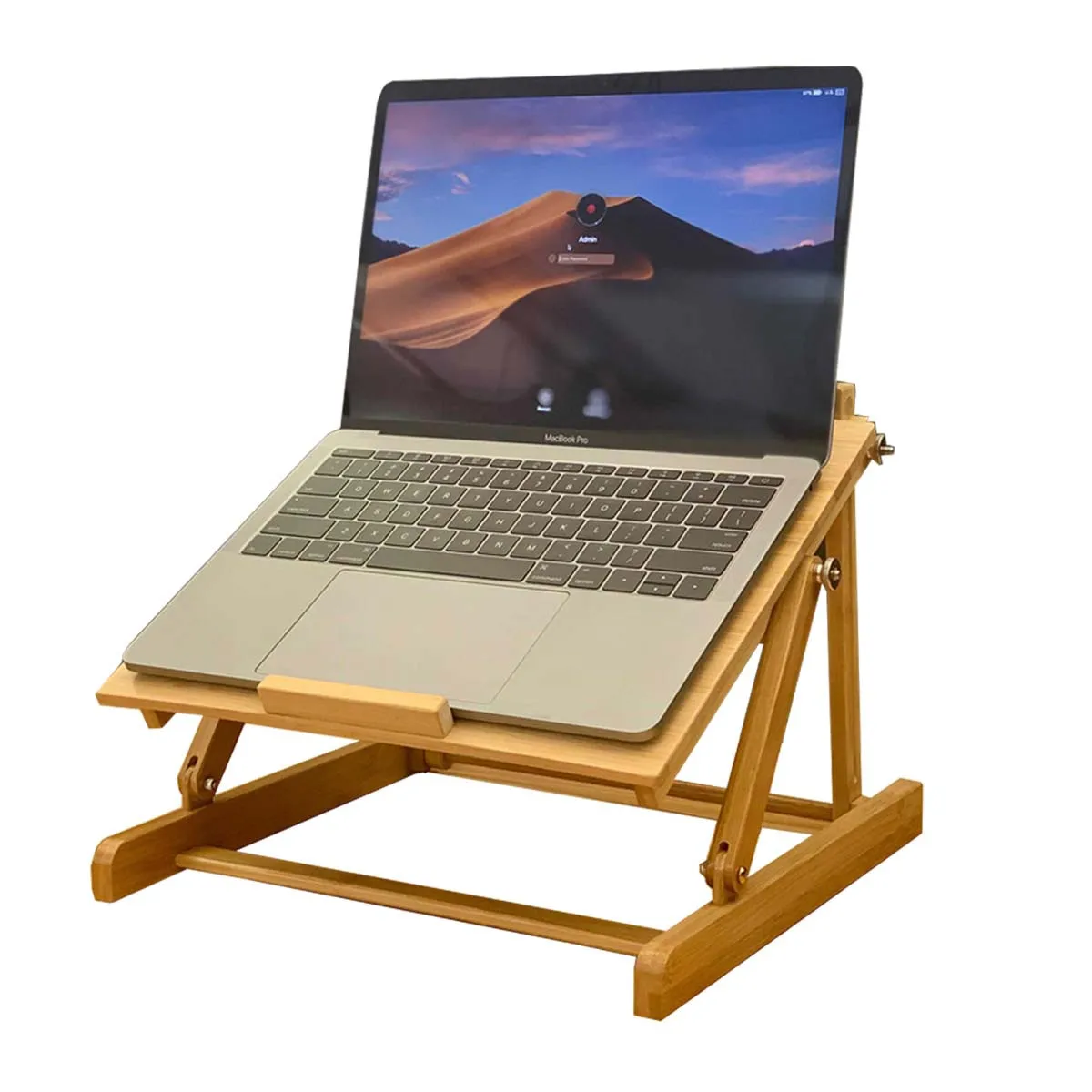 Support élévateur pour ordinateur portable - En bois