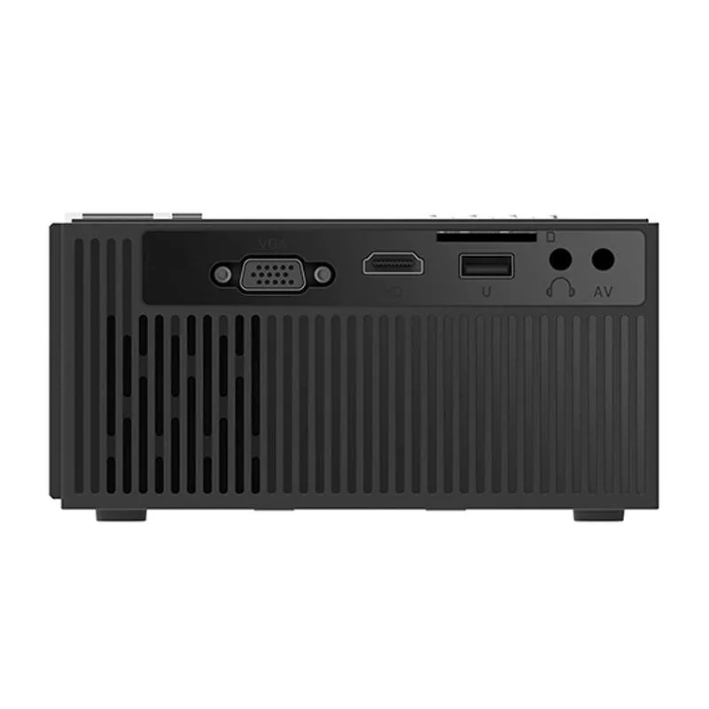 Videoprojecteur LED HD 720P 1080P Lumineux 1800 Lumens Portable